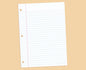 College Ruled Paper